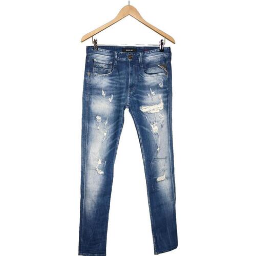 Vêtements Femme Jeans Replay jean slim femme  38 - T2 - M Bleu Bleu
