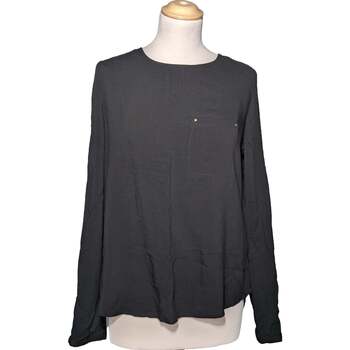 Vêtements Femme T-shirts manches longues Camaieu blouse  36 - T1 - S Noir Noir