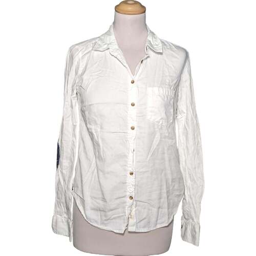 Vêtements Femme Chemises / Chemisiers H&M chemise  34 - T0 - XS Blanc Blanc