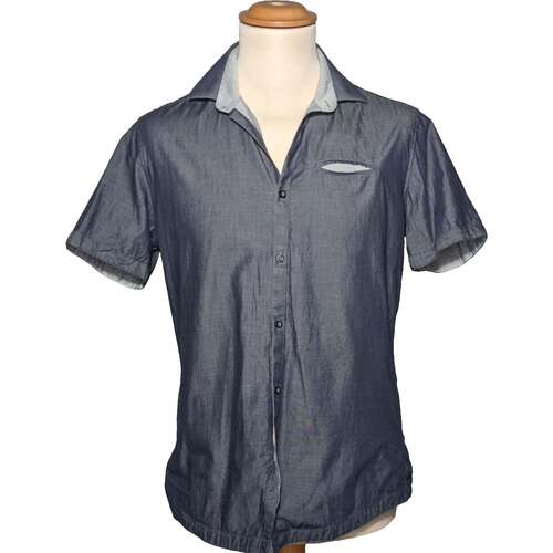 Vêtements Homme Chemises manches longues Devred 38 - T2 - M Bleu