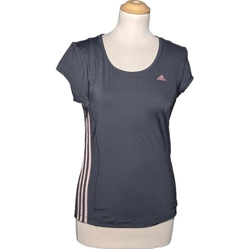 Vêtements Femme T-shirts & Polos adidas Originals top manches courtes  36 - T1 - S Gris Gris