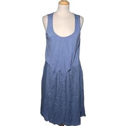 Vêtements Femme Robes Naf Naf robe mi-longue  42 - T4 - L/XL Bleu Bleu
