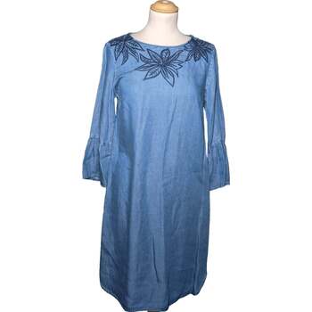 robe courte 1.2.3  robe courte  36 - t1 - s bleu 