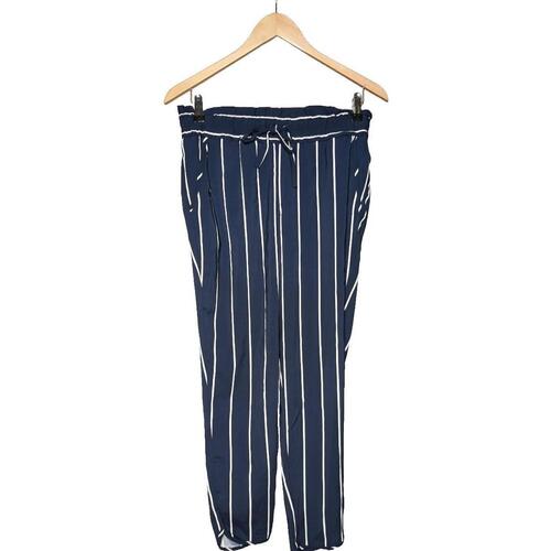 Vêtements Femme Pantalons Zara pantalon slim femme  34 - T0 - XS Bleu Bleu
