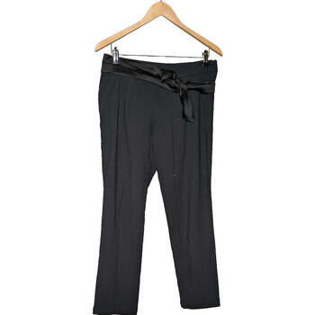 Vêtements Femme Pantalons Camaieu pantalon slim femme  38 - T2 - M Noir Noir