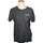 Vêtements Homme T-shirts & Polos Celio 36 - T1 - S Noir
