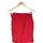 Vêtements Femme Jupes Naf Naf jupe courte  38 - T2 - M Rouge Rouge