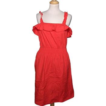 robe courte cache cache  robe courte  38 - t2 - m rouge 