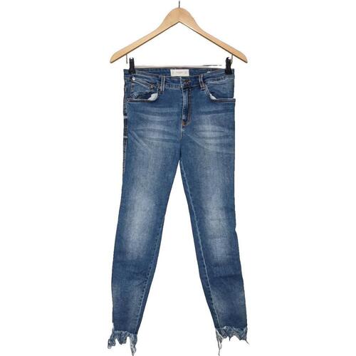 Vêtements Femme Jeans Mango jean slim femme  38 - T2 - M Bleu Bleu