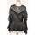 Vêtements Femme T-shirts & Polos Lipsy top manches longues  40 - T3 - L Noir Noir