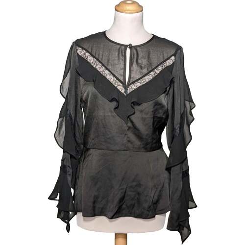 Vêtements Femme T-shirts & Polos Lipsy top manches longues  40 - T3 - L Noir Noir