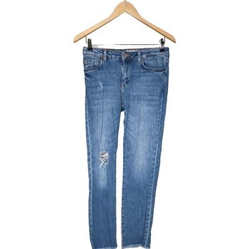 Vêtements Femme Jeans Mango jean droit femme  36 - T1 - S Bleu Bleu