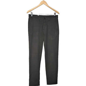 Vêtements Homme Pantalons Zara pantalon slim homme  40 - T3 - L Noir Noir