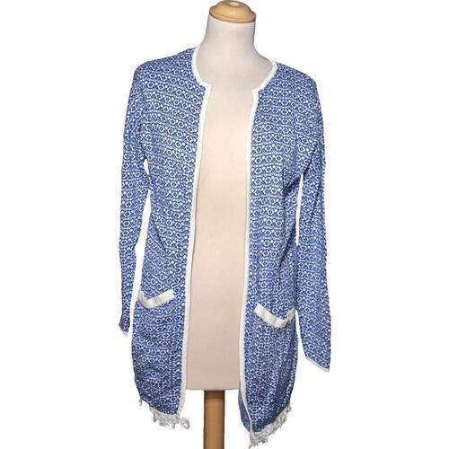 Vêtements Femme Gilets / Cardigans Only gilet femme  34 - T0 - XS Bleu Bleu