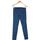 Vêtements Femme Pantalons Bel Air pantalon slim femme  38 - T2 - M Bleu Bleu