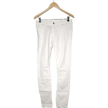 Iro jean slim femme  40 - T3 - L Blanc Blanc
