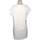 Vêtements Femme Robes courtes Miss Captain robe courte  38 - T2 - M Blanc Blanc