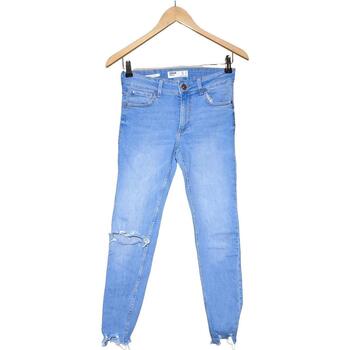 Vêtements Femme Jeans Bershka jean slim femme  36 - T1 - S Bleu Bleu