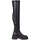 Chaussures Femme Bottines Tommy Jeans over the knee boots Noir