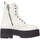 Chaussures Femme Bottines Tommy Jeans boot zip up Blanc