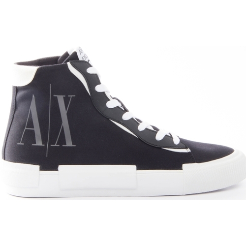 Chaussures Femme Baskets montantes EAX Authentic AX Noir