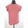 Vêtements Femme Débardeurs / T-shirts sans manche Soeur T-shirt en coton Rouge
