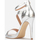 Chaussures Femme Sandales et Nu-pieds La Modeuse 69468_P161639 Argenté