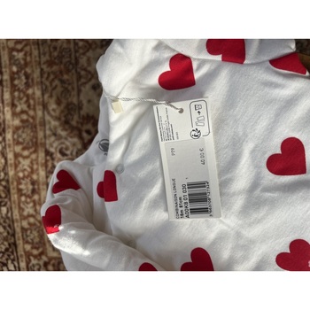 Vêtements Enfant Pyjamas / Chemises de nuit Petit Bateau Combinaison longue Blanc