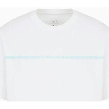 Vêtements Homme T-shirts manches courtes EAX 3DZTLG ZJ9JZ Blanc