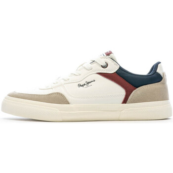 Chaussures Homme Baskets basses Pepe jeans PMS31002 Blanc