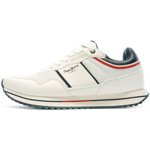 Chaussures Homme Baskets basses Pepe LANVIN JEANS PMS30996 Blanc