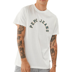 Vêtements Homme T-shirts & Polos Pepe jeans PM509124 Blanc
