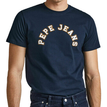 Vêtements Homme T-shirts manches courtes Pepe jeans PM509124 Bleu