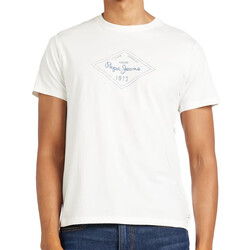 Vêtements Homme T-shirts & Polos Pepe jeans PM509123 Blanc