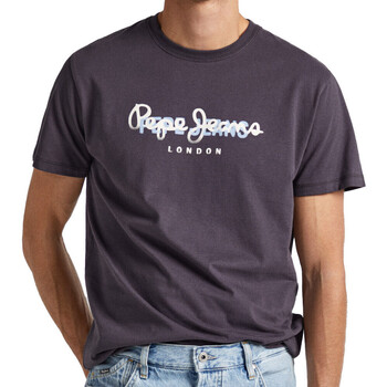 Vêtements Homme T-shirts manches courtes Pepe jeans PM509103 Noir
