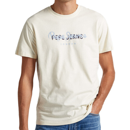 Vêtements Homme T-shirts & Polos Pepe jeans PM509103 Blanc