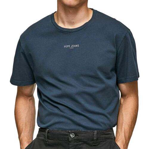 Vêtements Homme T-shirts manches courtes Pepe jeans PM508671 Bleu
