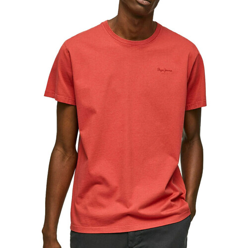 Vêtements Homme T-shirts manches courtes Pepe jeans PM508664 Rouge