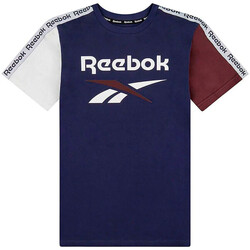Vêtements Garçon T-shirts manches courtes Reebok Sport H89488RBI Bleu