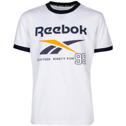 Vêtements Enfant T-shirts manches courtes Reebok Sport H89487RBI Blanc
