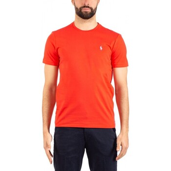 Vêtements Homme T-shirts & Polos Ralph Lauren T-SHIRT HOMME Rouge