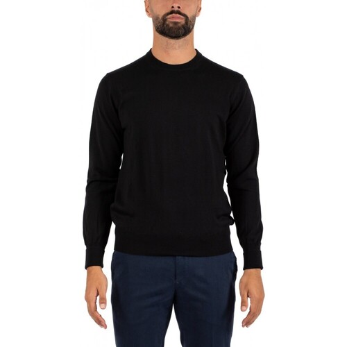 Vêtements Homme Rose is in the air Alpha PULL HOMME Noir