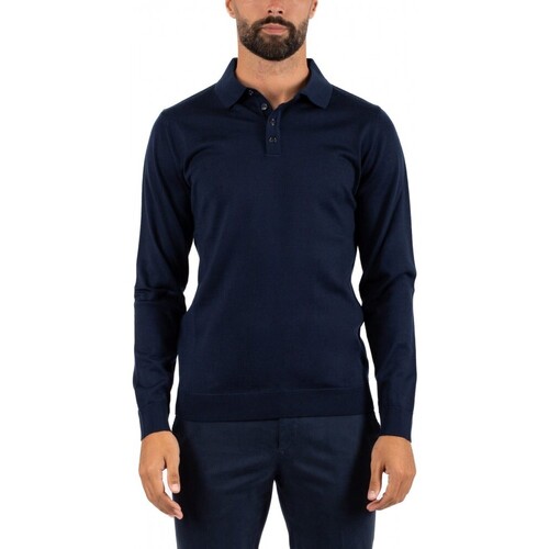 Vêtements Homme T-shirts manches longues Daniele Fiesoli PULL HOMME Bleu