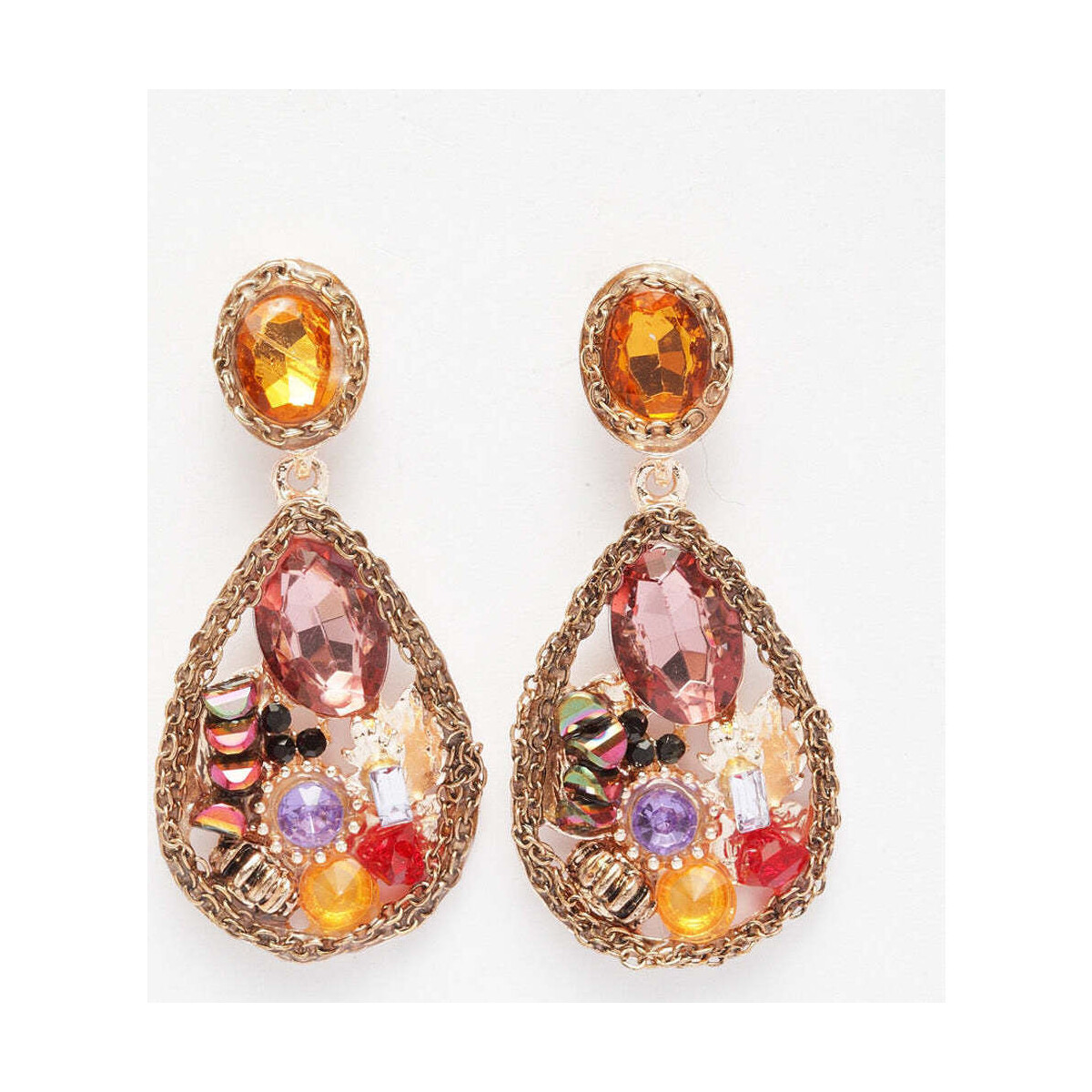 Montres & Bijoux Femme Boucles d'oreilles Avant-Garde Paris Reese Multicolore