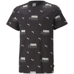 Vêtements Garçon T-shirts & Polos Puma 673236-01 Noir