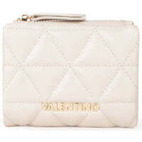 Sacs Femme Portefeuilles Small Valentino Portefeuille Carnaby  VPS7LO105 Ecru Beige