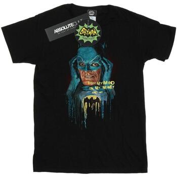 Vêtements Homme T-shirts manches longues Dc Comics Batman TV Series Mind On My Money Noir