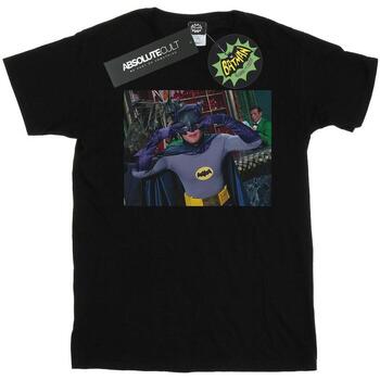 Vêtements Homme T-shirts manches longues Dc Comics Batman TV Series Batdance Photo Noir