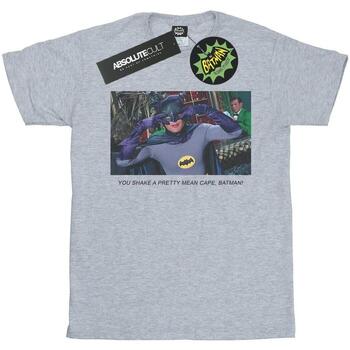  t-shirt dc comics  batman tv series mean cape 