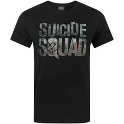 Vêtements Homme T-shirts manches longues Suicide Squad NS7444 Noir